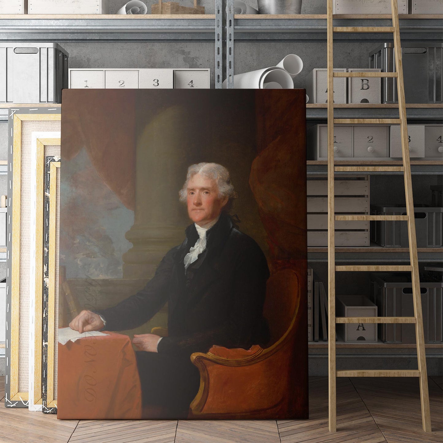 Thomas Jefferson 1805-07 - Gilbert Stuart