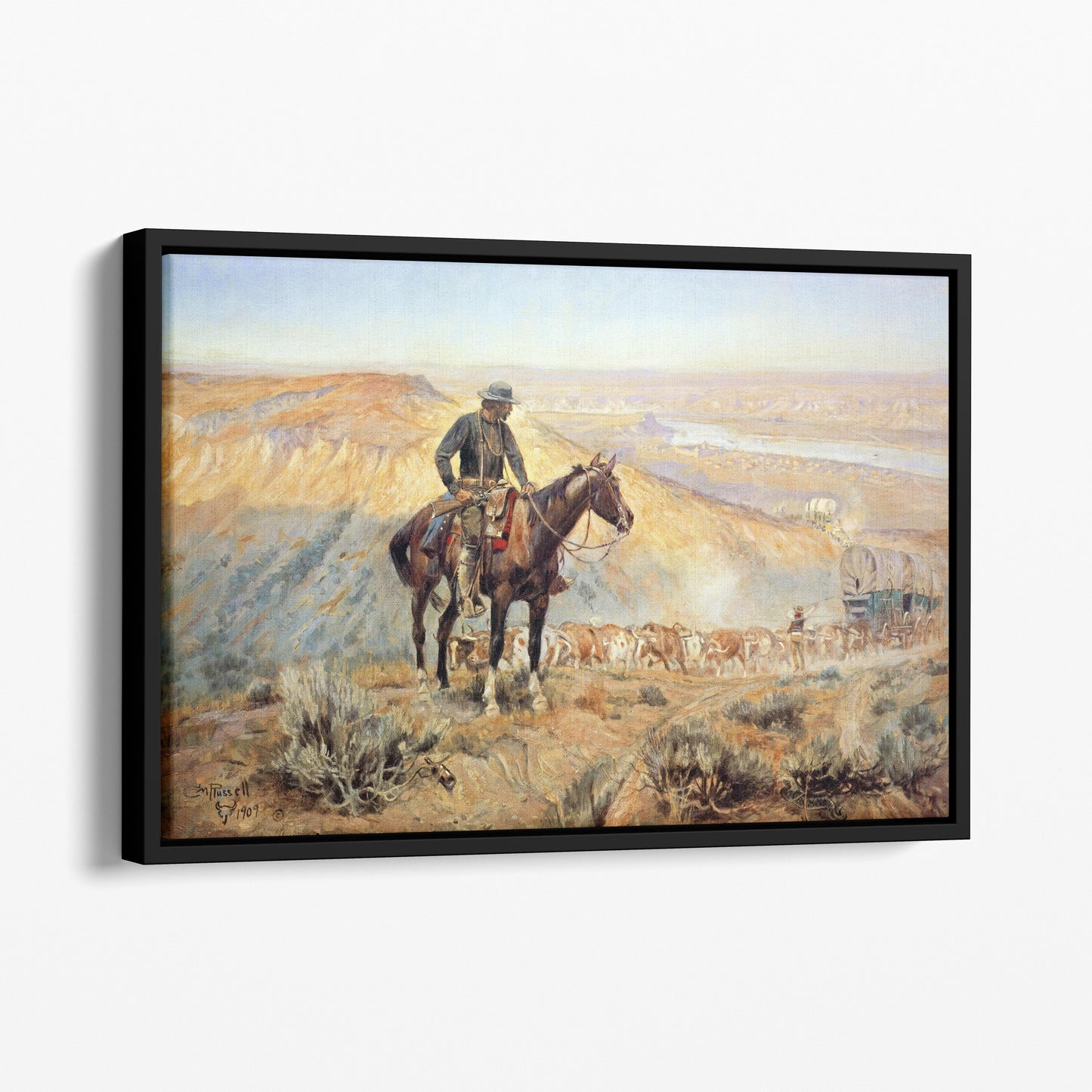 The Wagon Boss - Charles M Russell