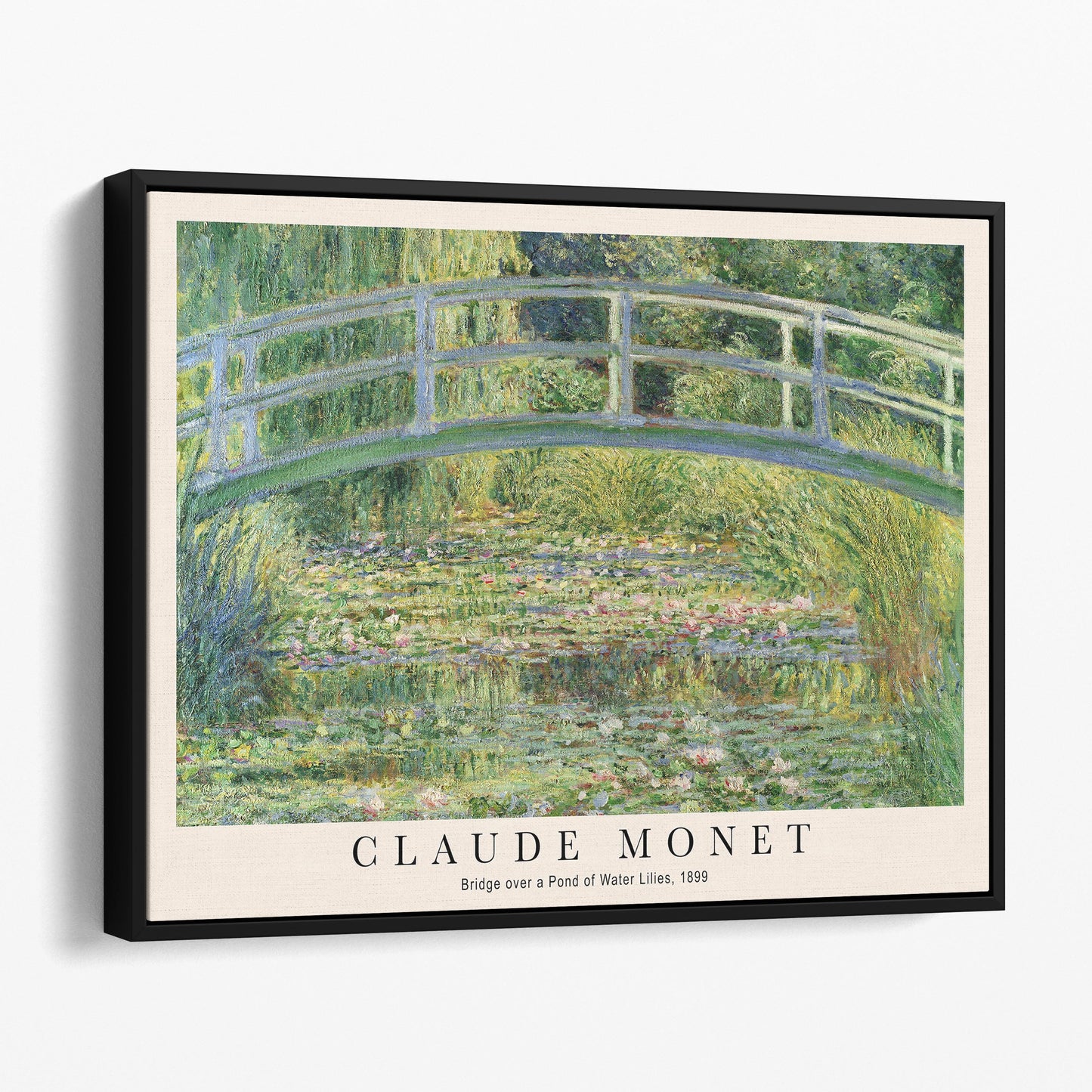 Claude Monet - Bridge over a Pond of Water Lilies