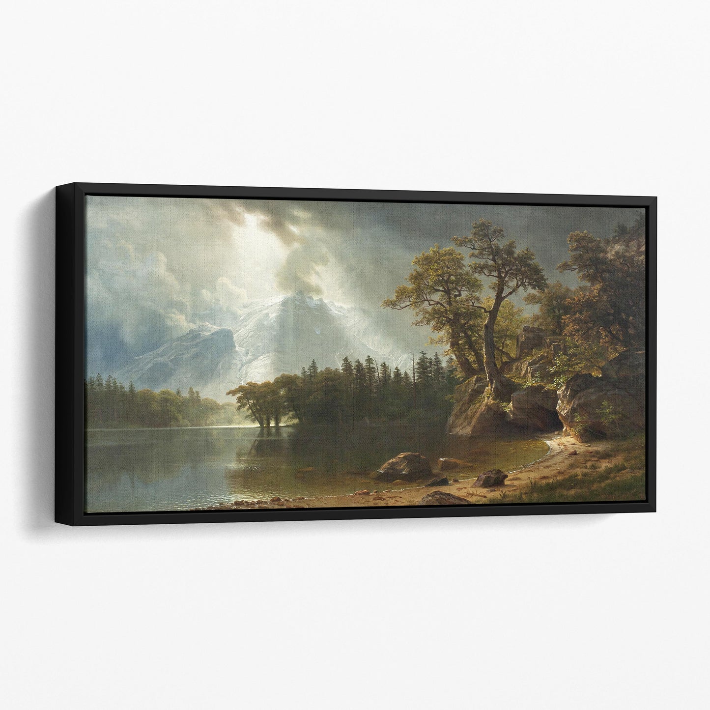 Passing Storm over the Sierra Nevadas by Albert Bierstadt