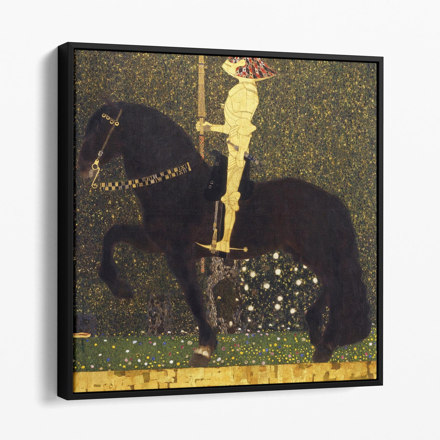 The Golden Knight by Gustav Klimt