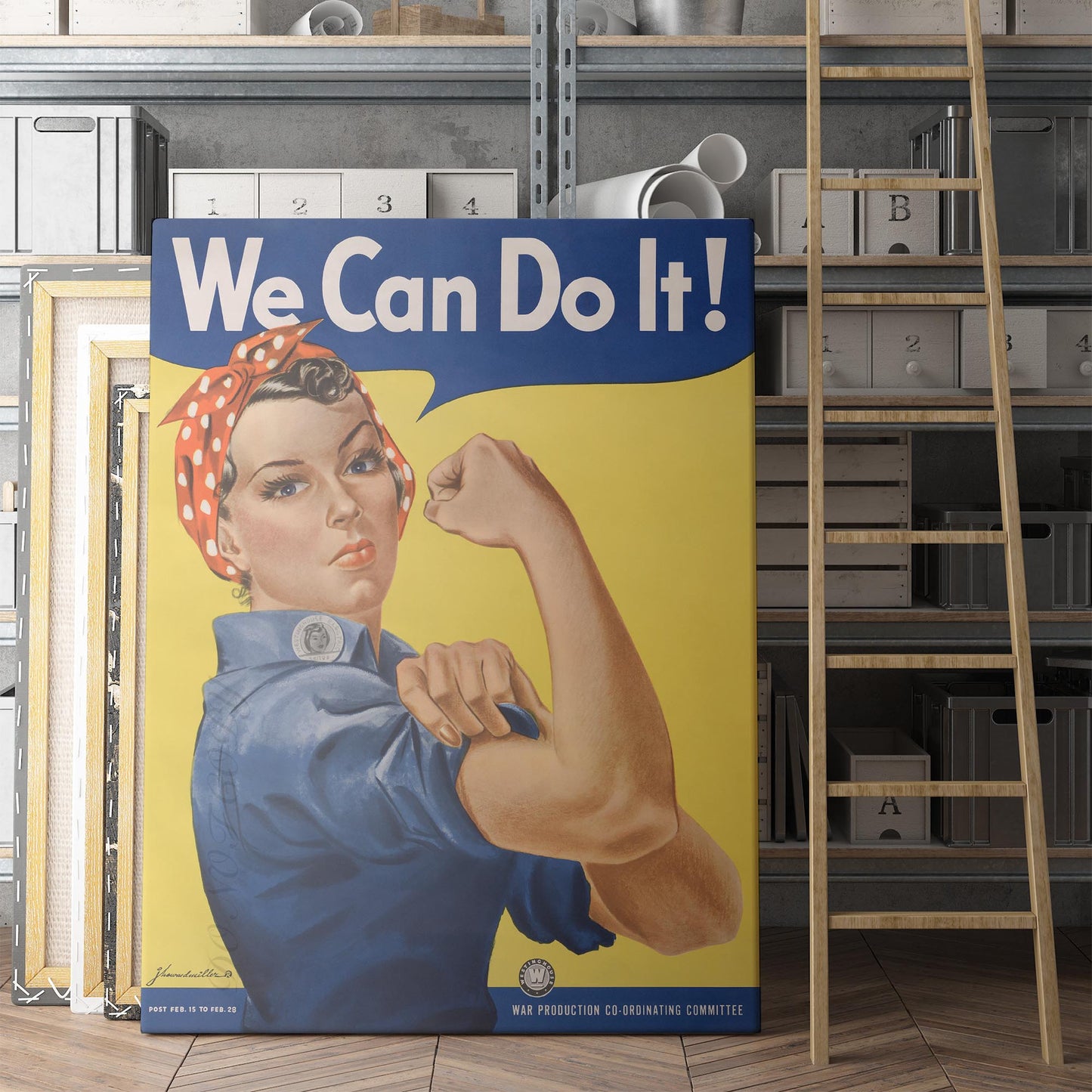 We Can Do It! World War Two Poster 1943
