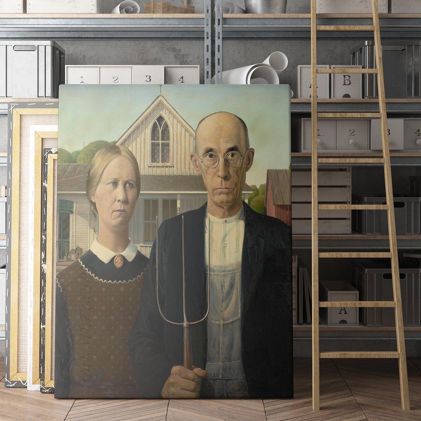 American Gothic - Grant Wood