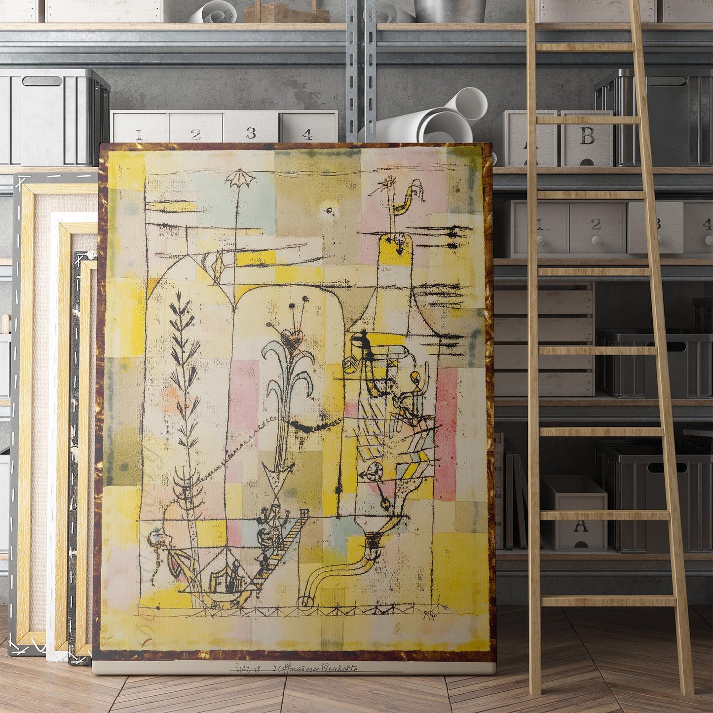 Tale à la Hoffmann by Paul Klee