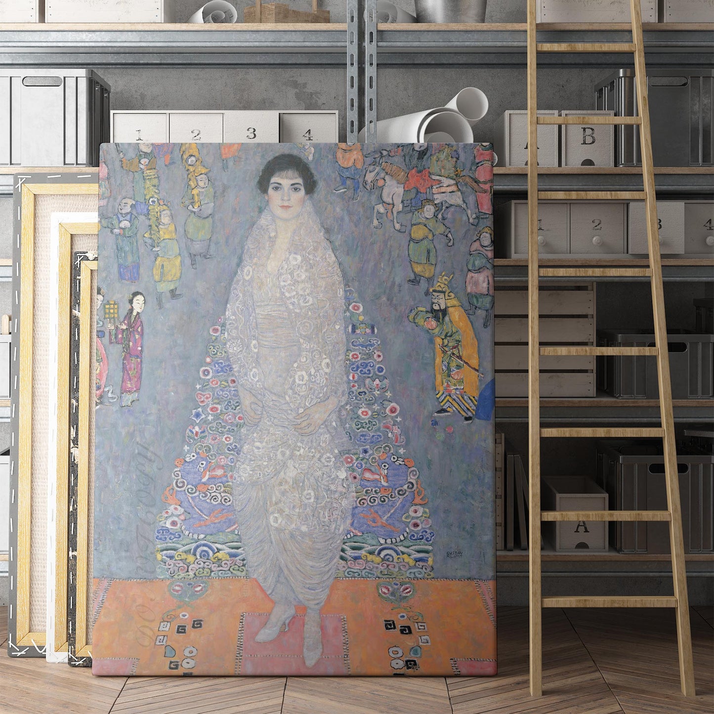 Portrait of Elisabeth Lederer by Gustav Klimt