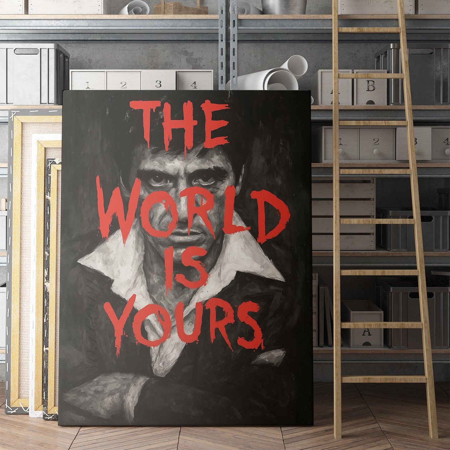 The World Is Yours Scarface Tony Montana