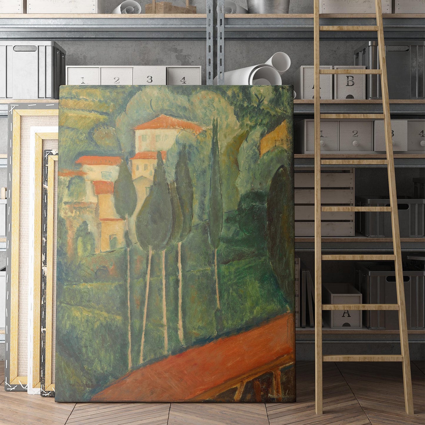 Landscape, Southern France - Amedeo Modigliani