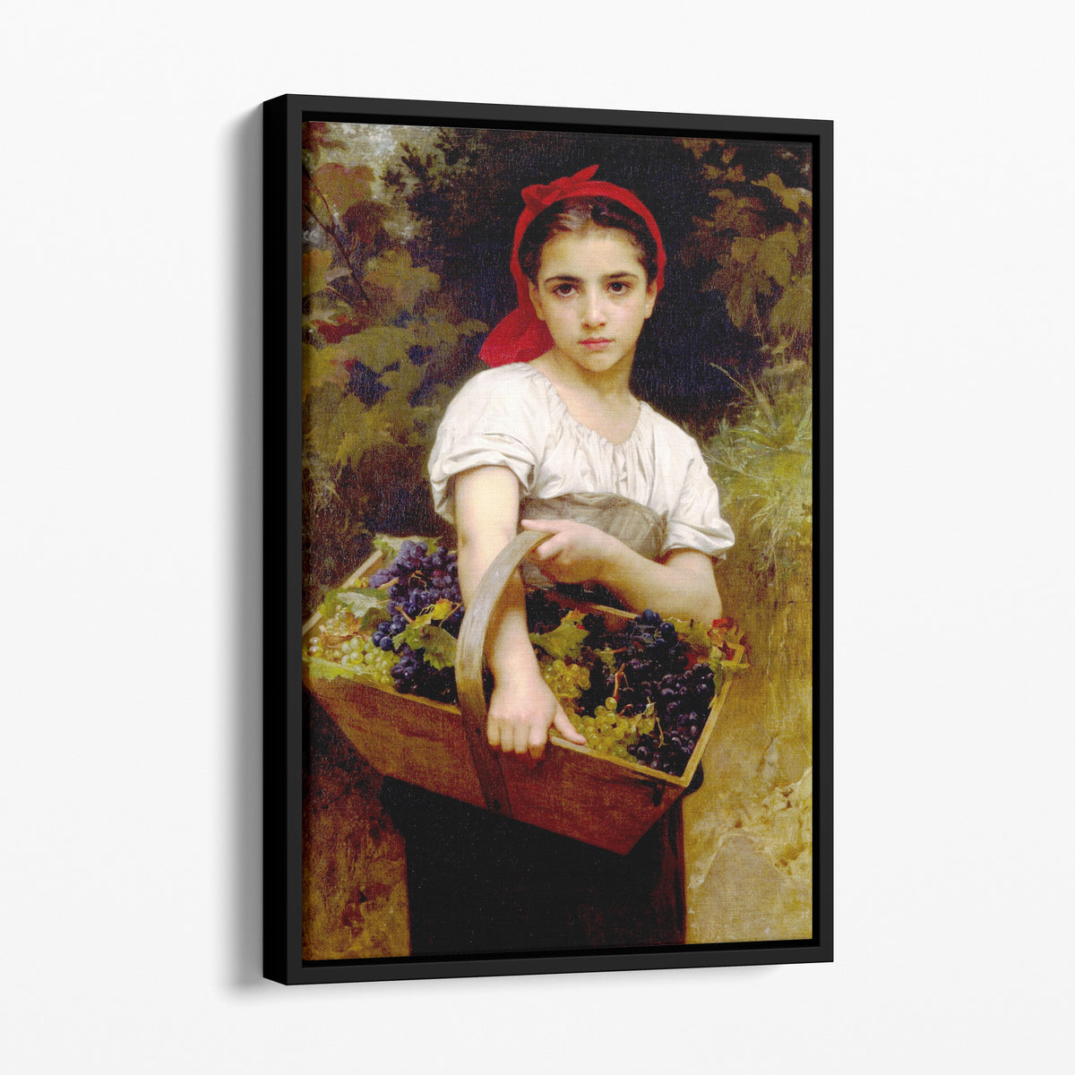 The Grape Picker - William-Adolphe Bouguereau