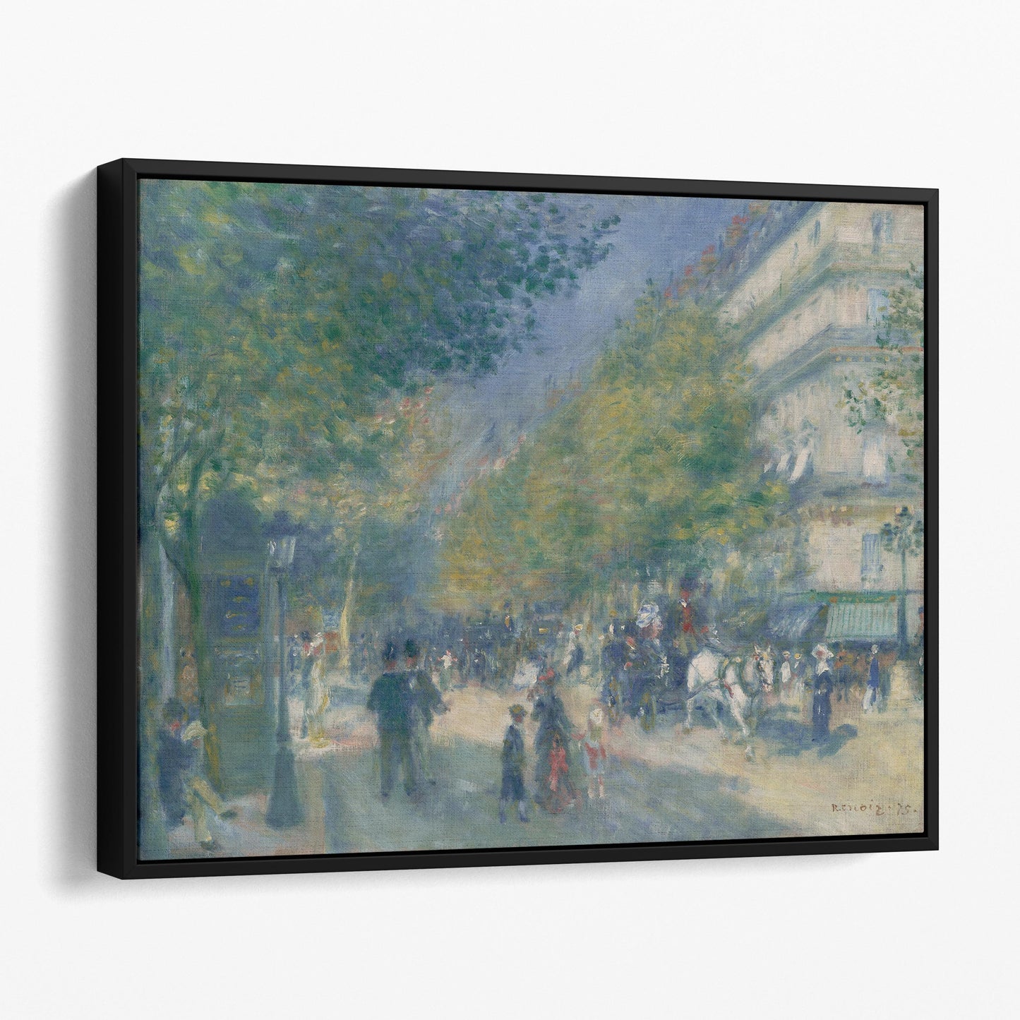 Les Grands Boulevards by Pierre-Auguste Renoir
