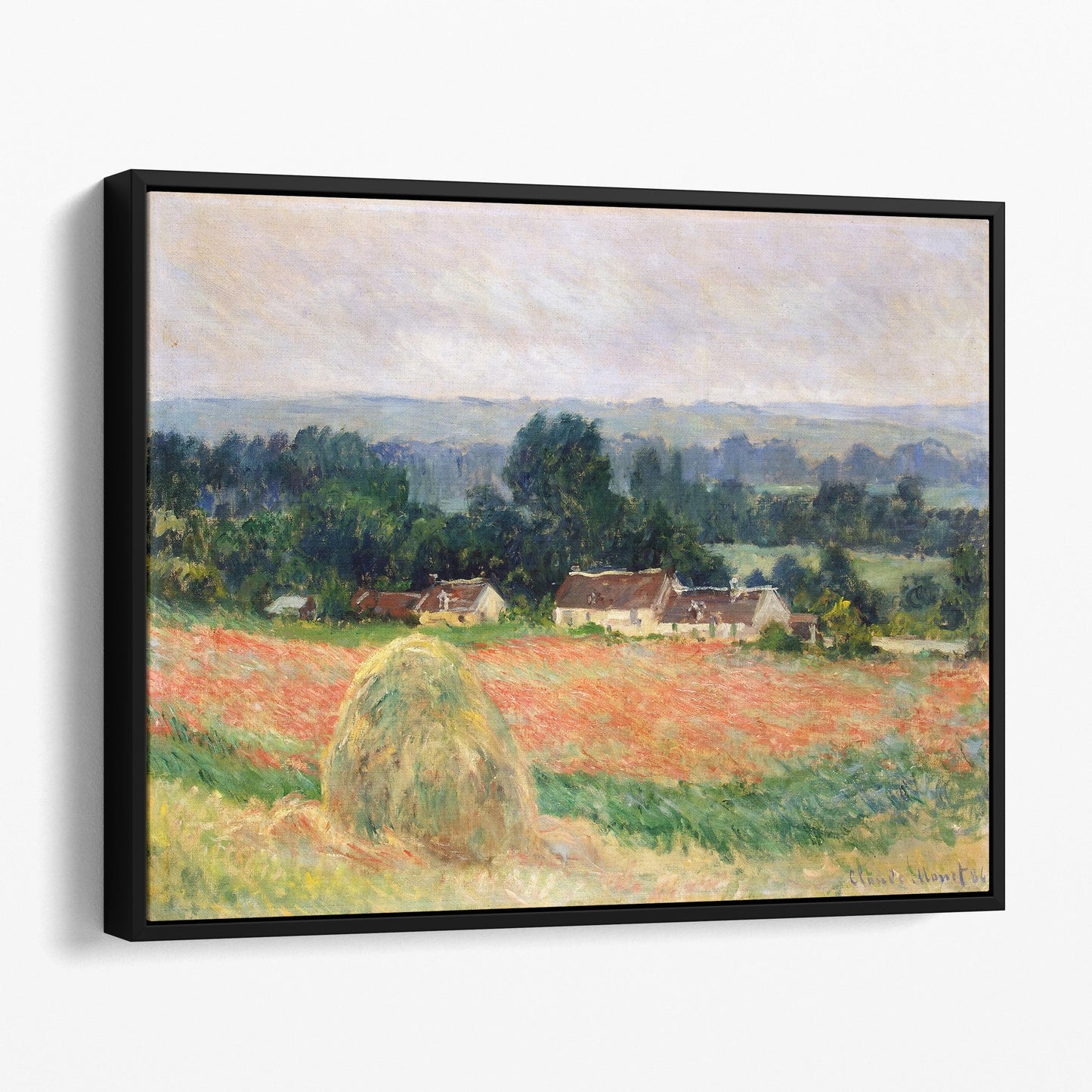 Haystack at Giverny by Claude Monet