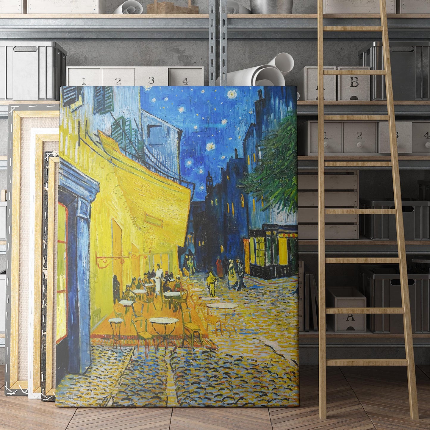 Café Terrace at Night by Vincent van Gogh