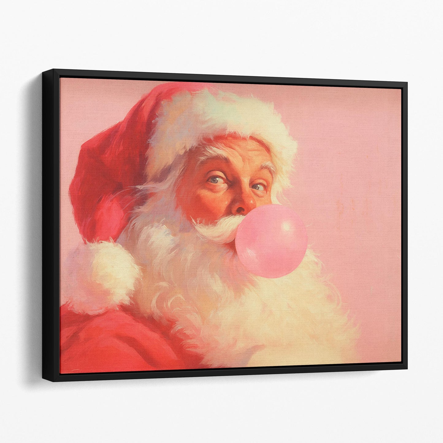 Santa Claus Pink Bubble Gum