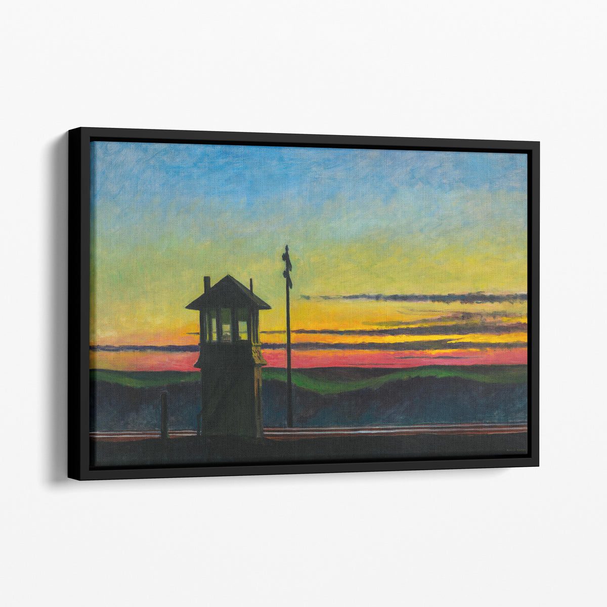Railroad Sunset, 1929 by Edward Hopper