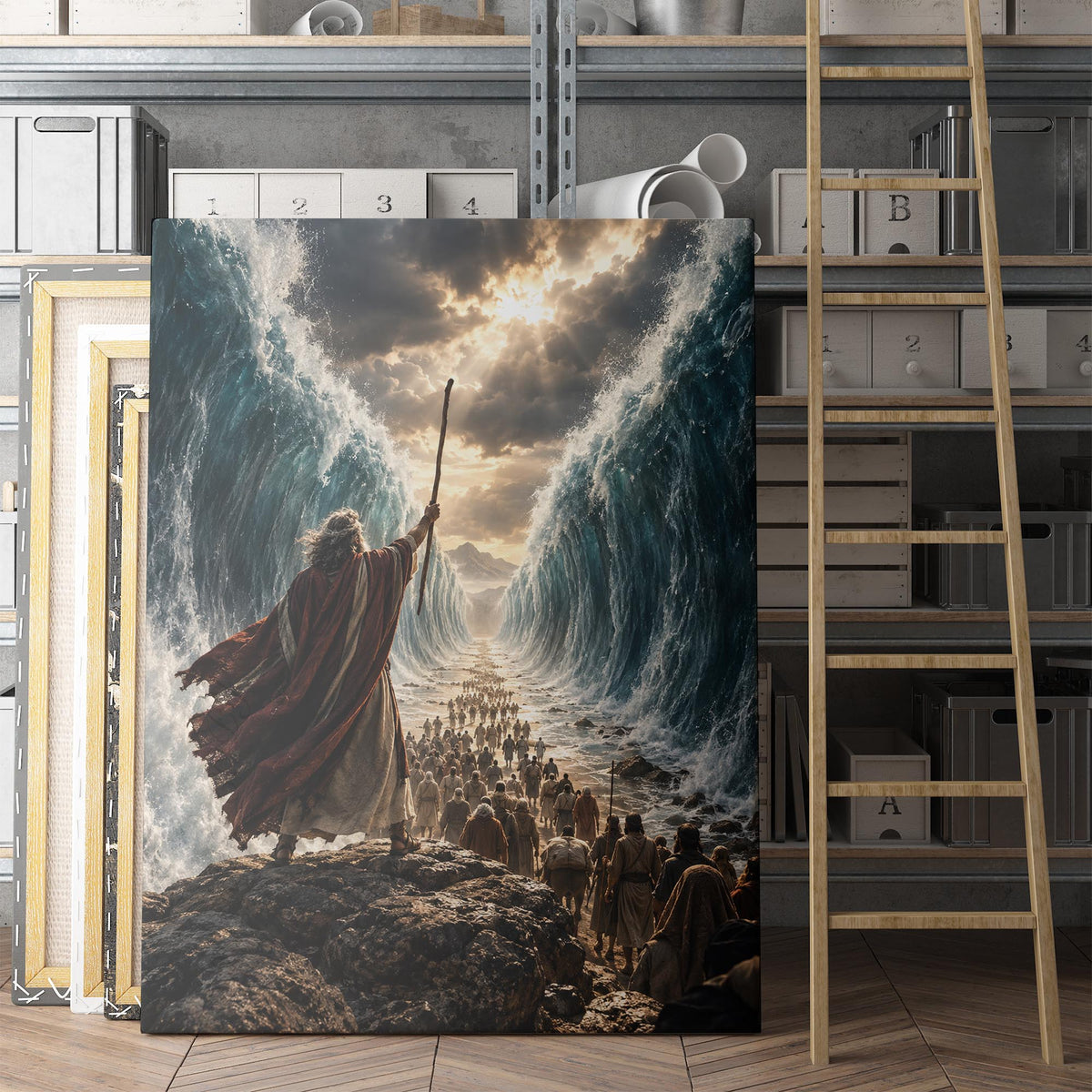 Moses Parts The Red Sea