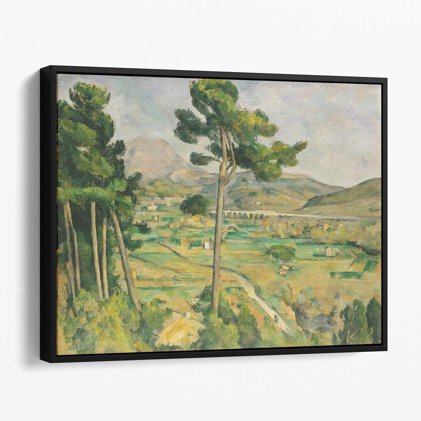 Mont Sainte-Victoire and the Viaduct of the Arc River Valley by Paul Cezanne