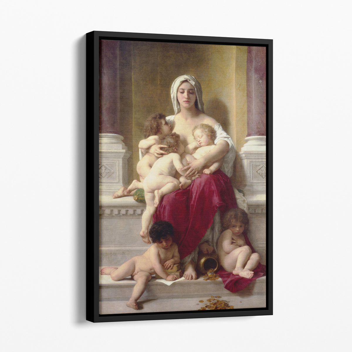 Charity (1878) - William-Adolphe Bouguereau
