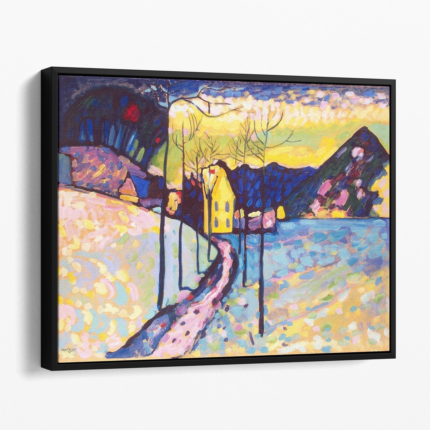 Winter Landscape by Kandinsky