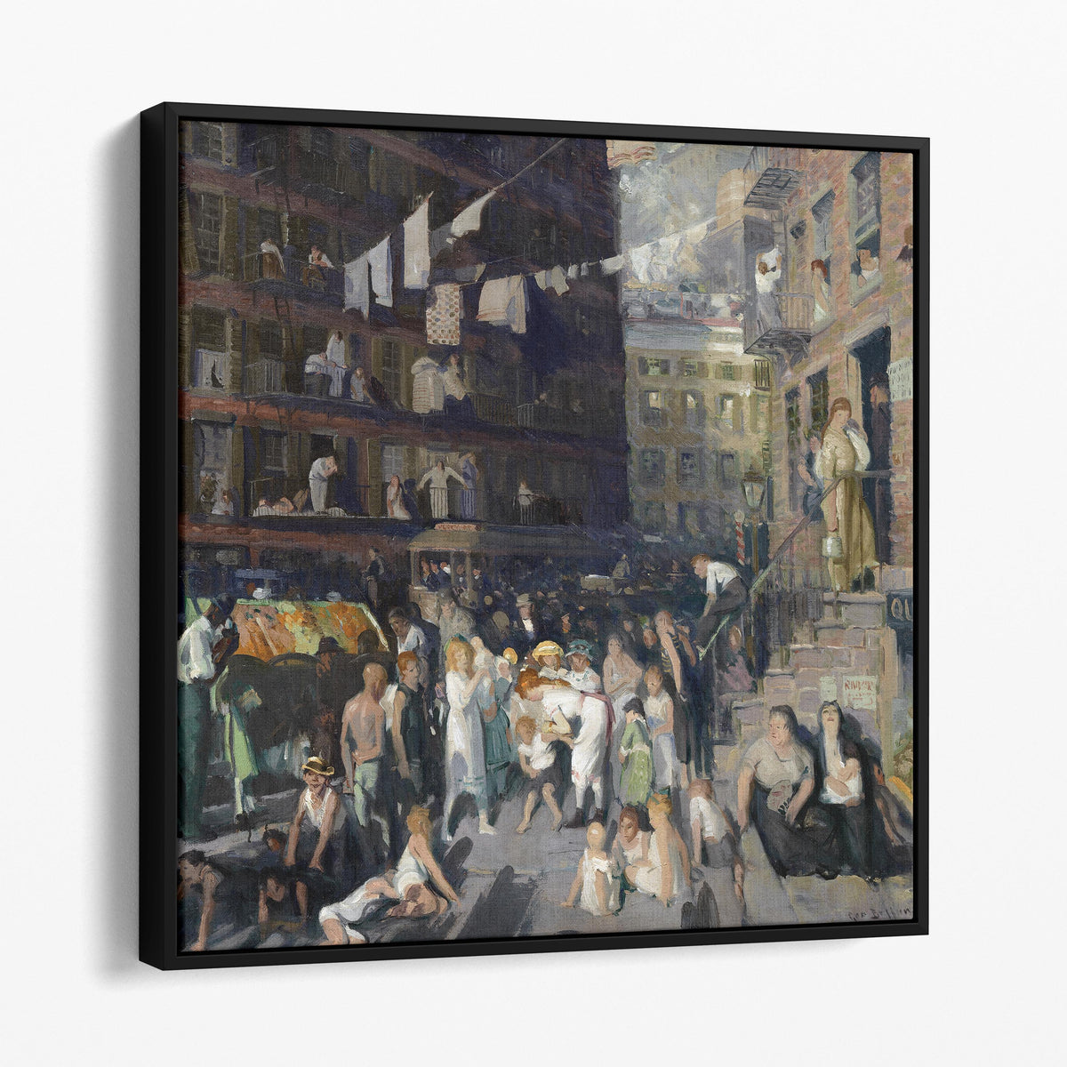 Cliff Dwellers (1913) - George Bellows
