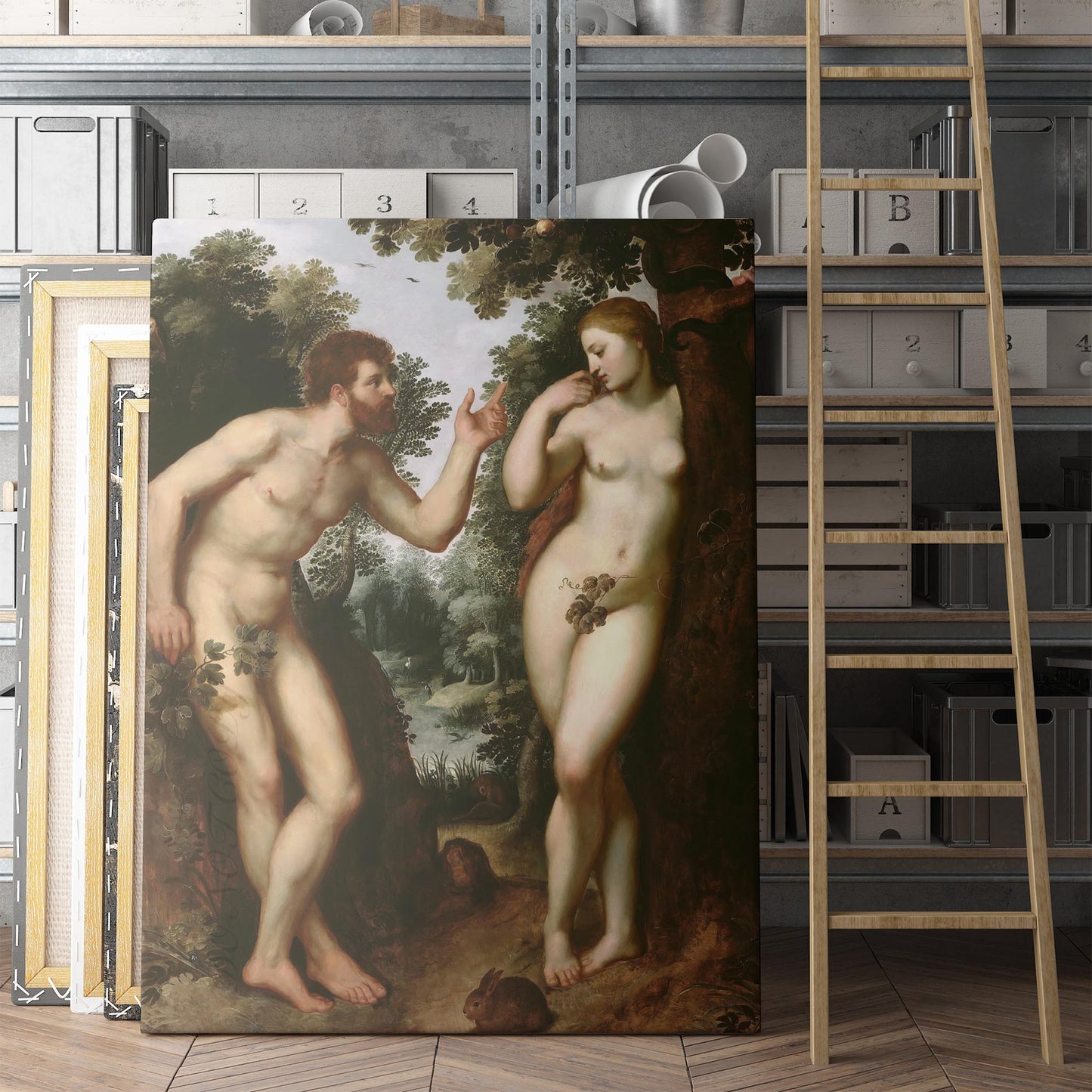 Adam and Eve - Peter Paul Rubens