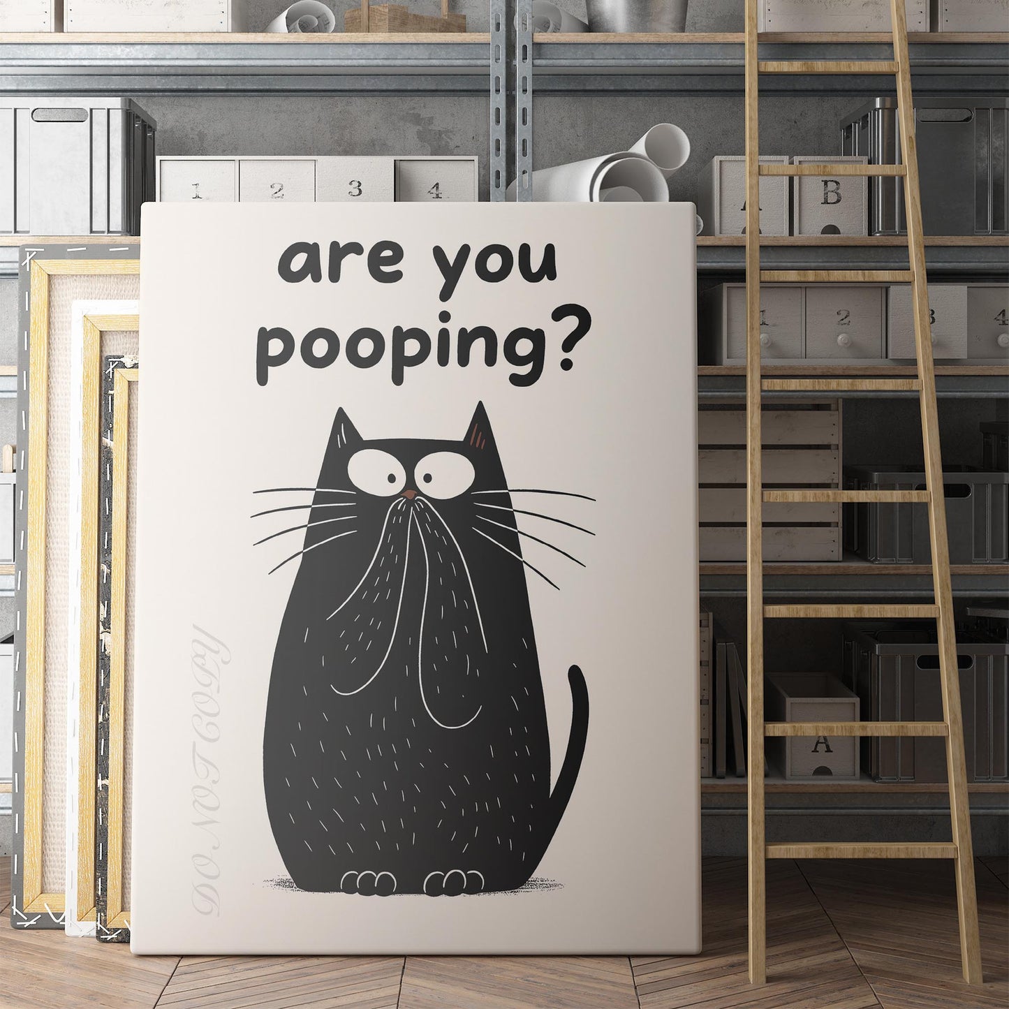 Are You Pooping Cat