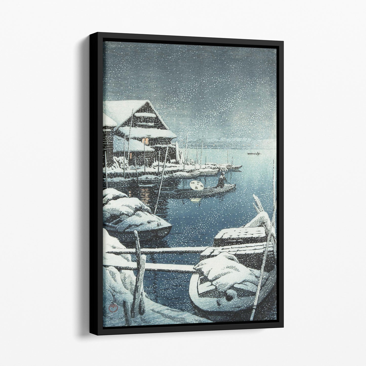 Snow in Mukojima (1931) - Kawase Hasui