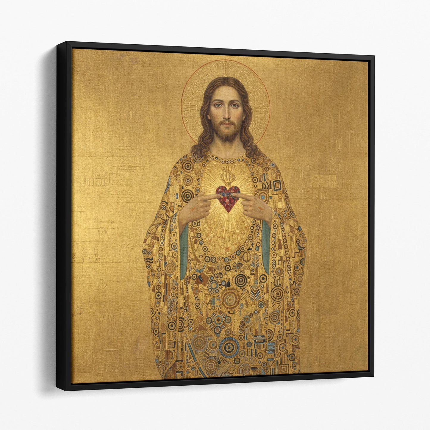 Jesus Christ Sacred Heart Gustav Klimt