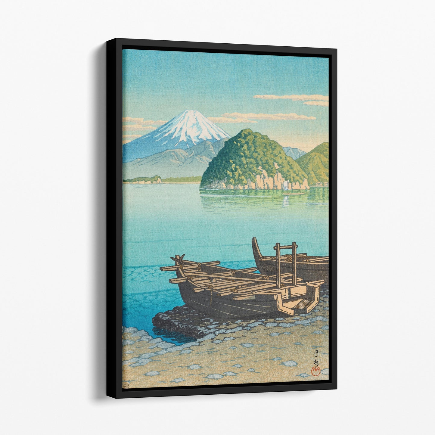 Morning at Mitohama (1953) - Kawase Hasui