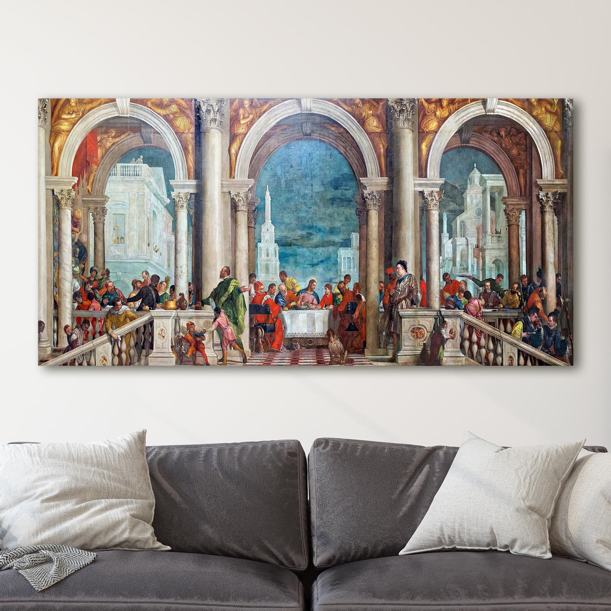 The Feast in the House of Levi by Paolo Veronese