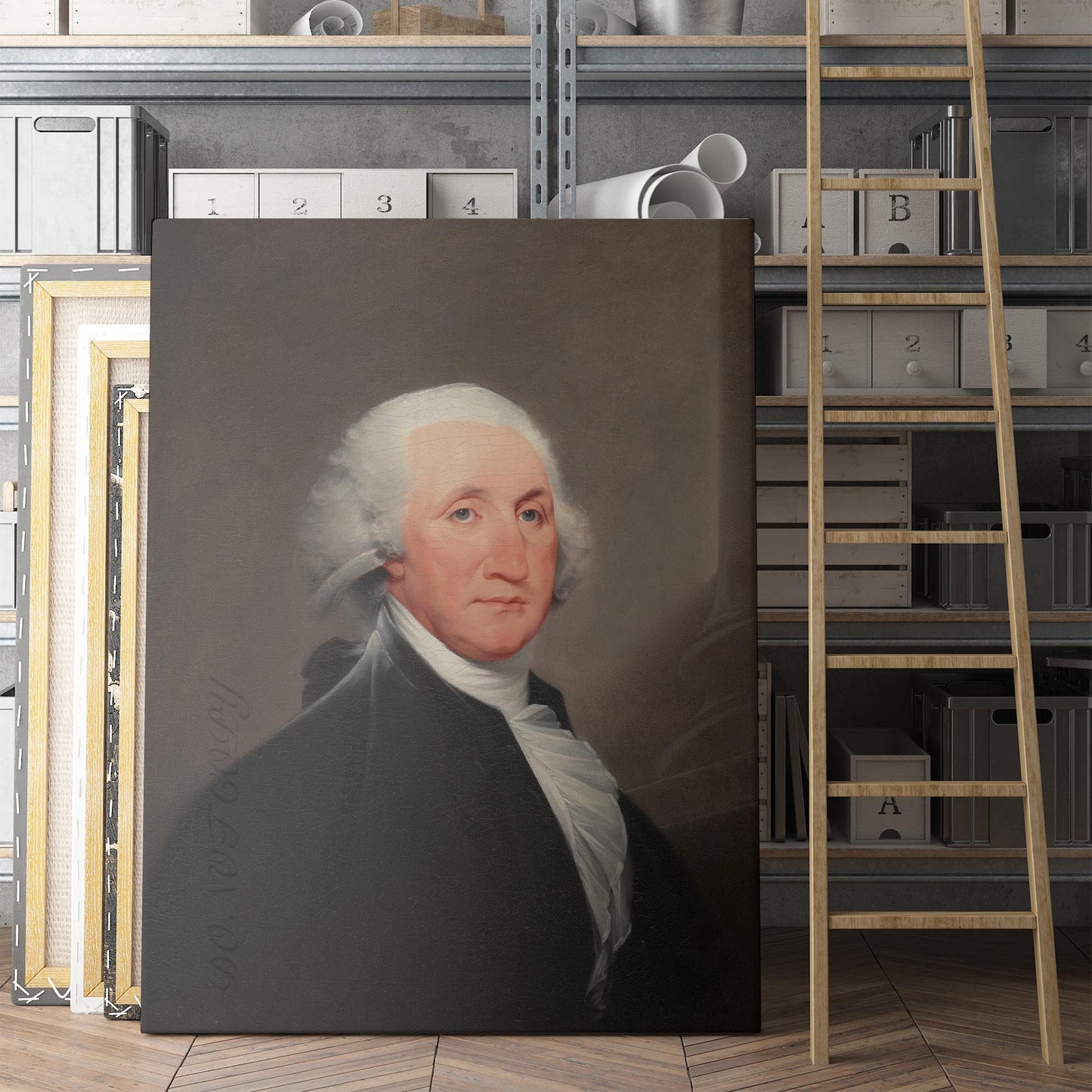 George Washington (circa 1793) by John Trumbull