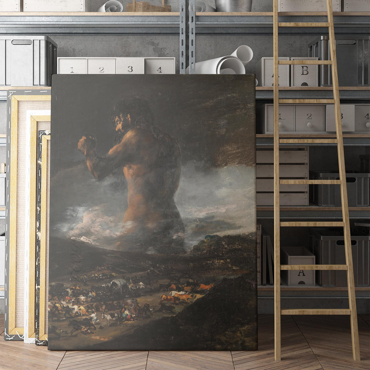 The Colossus - Francisco Goya
