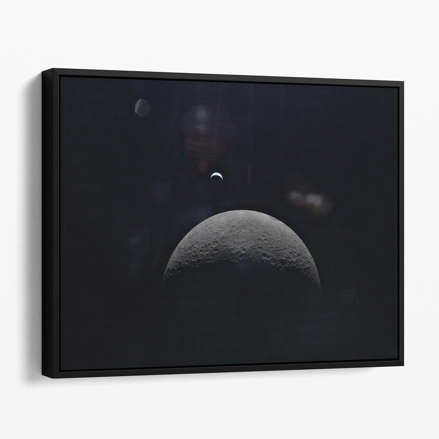 Artemis II - Crescent Earth Over Lunar Horizon (NASA Artemis 2 Mission)