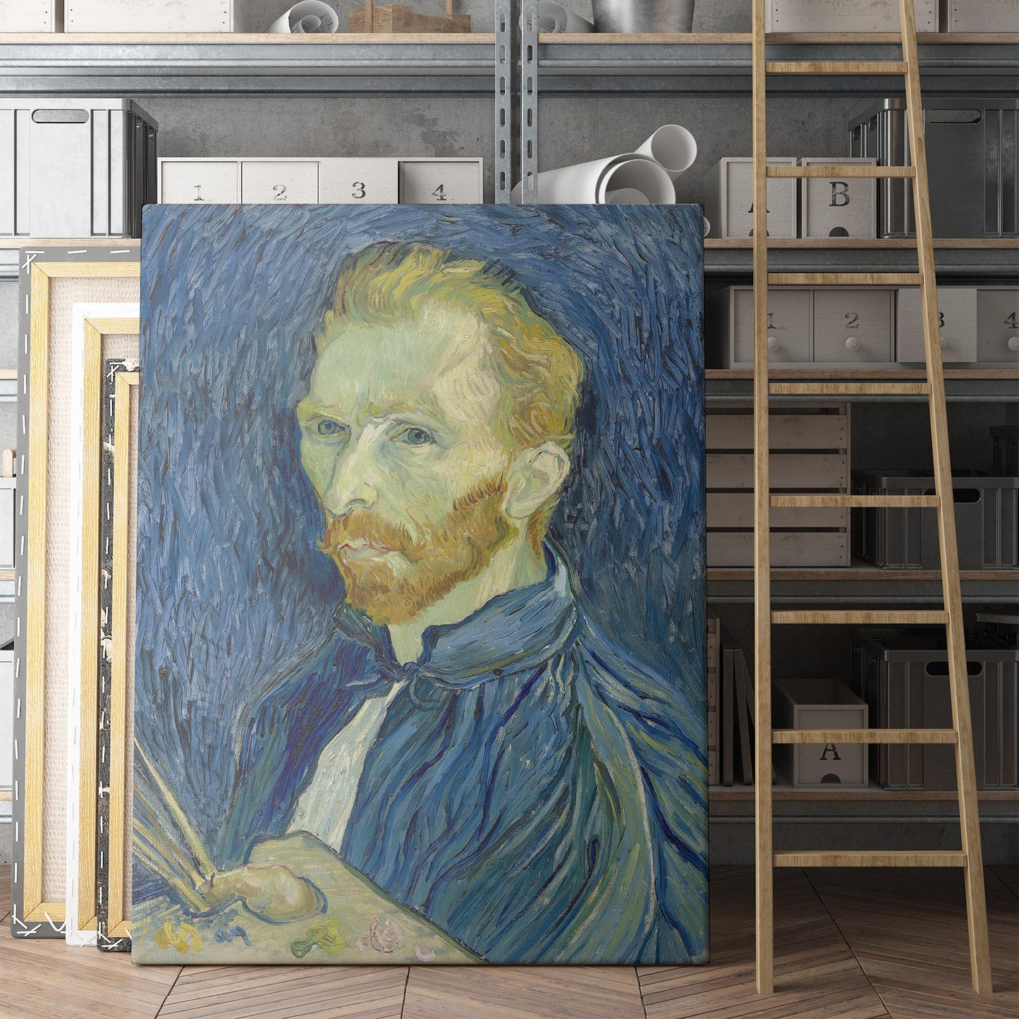 Self-Portrait (1889) by Van Gogh