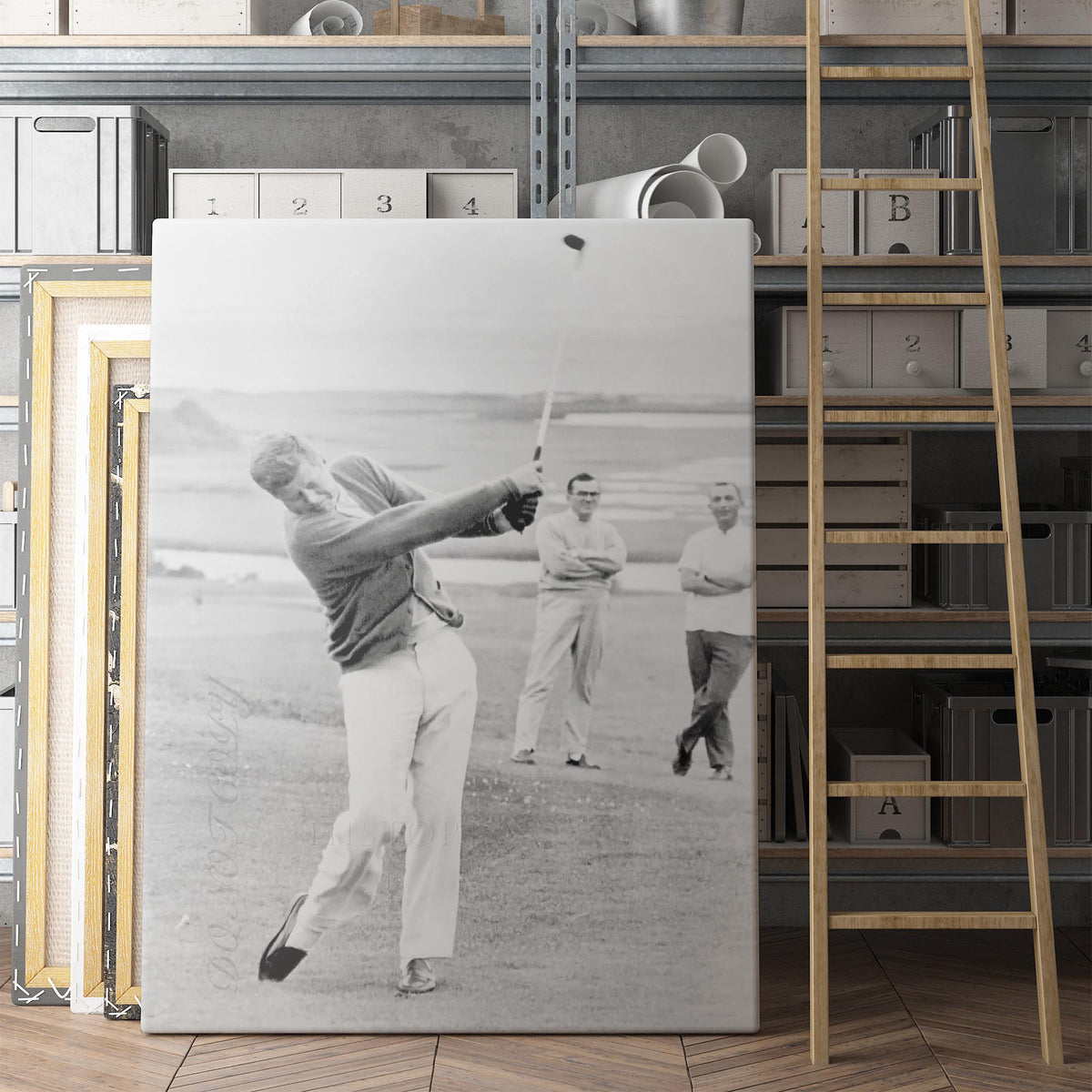 JFK Playing Golf