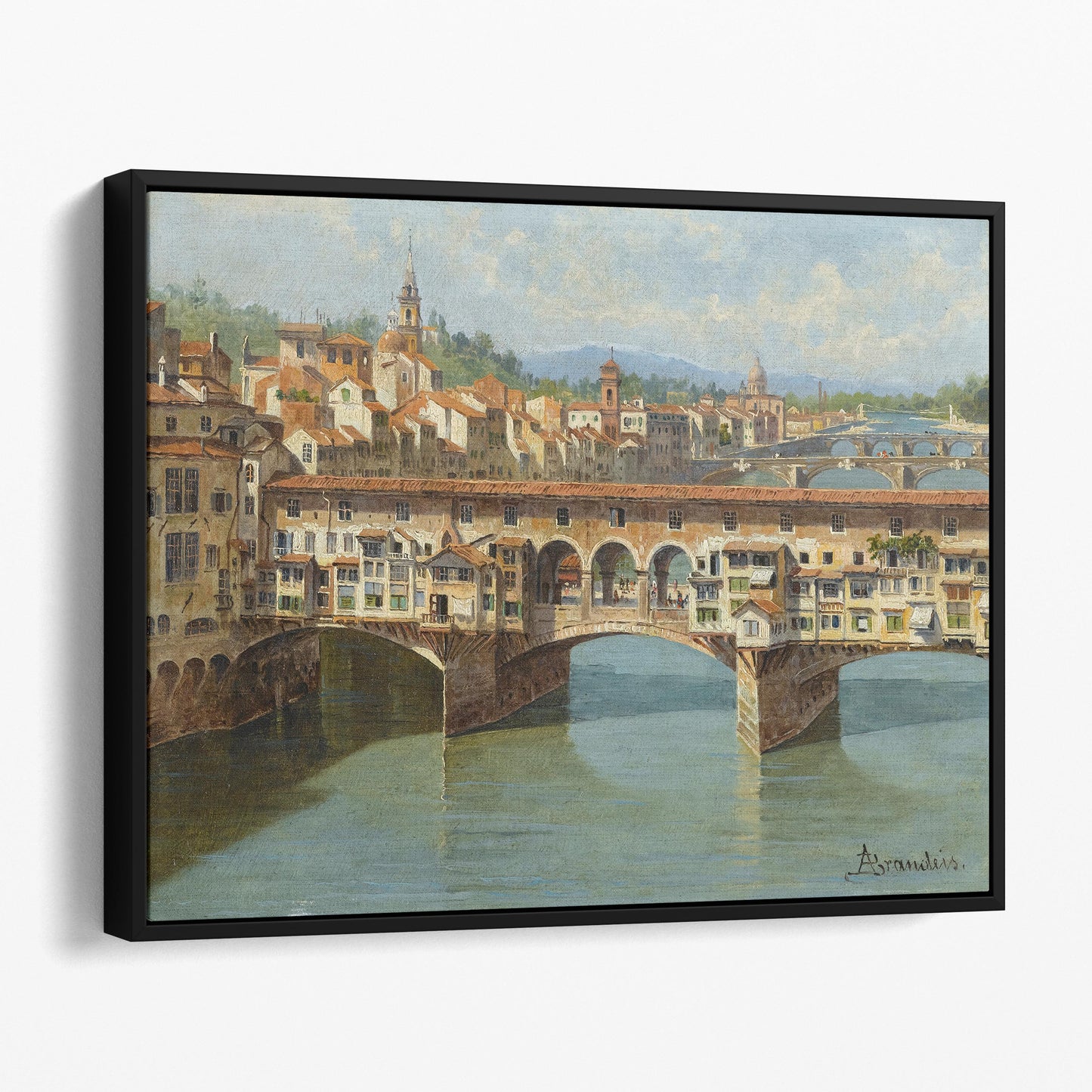 The Ponte Vecchio, Florence - Antonietta Brandeis