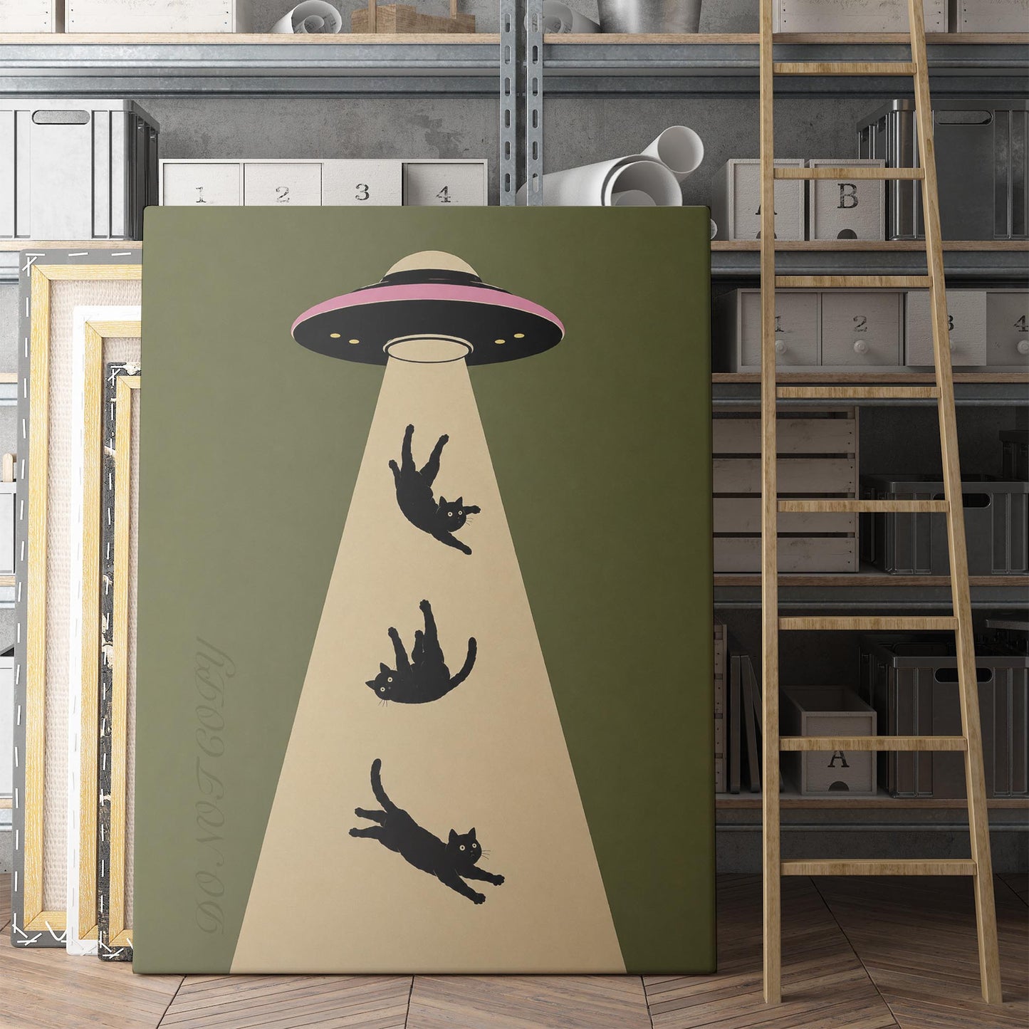 UFO Cat Abduction