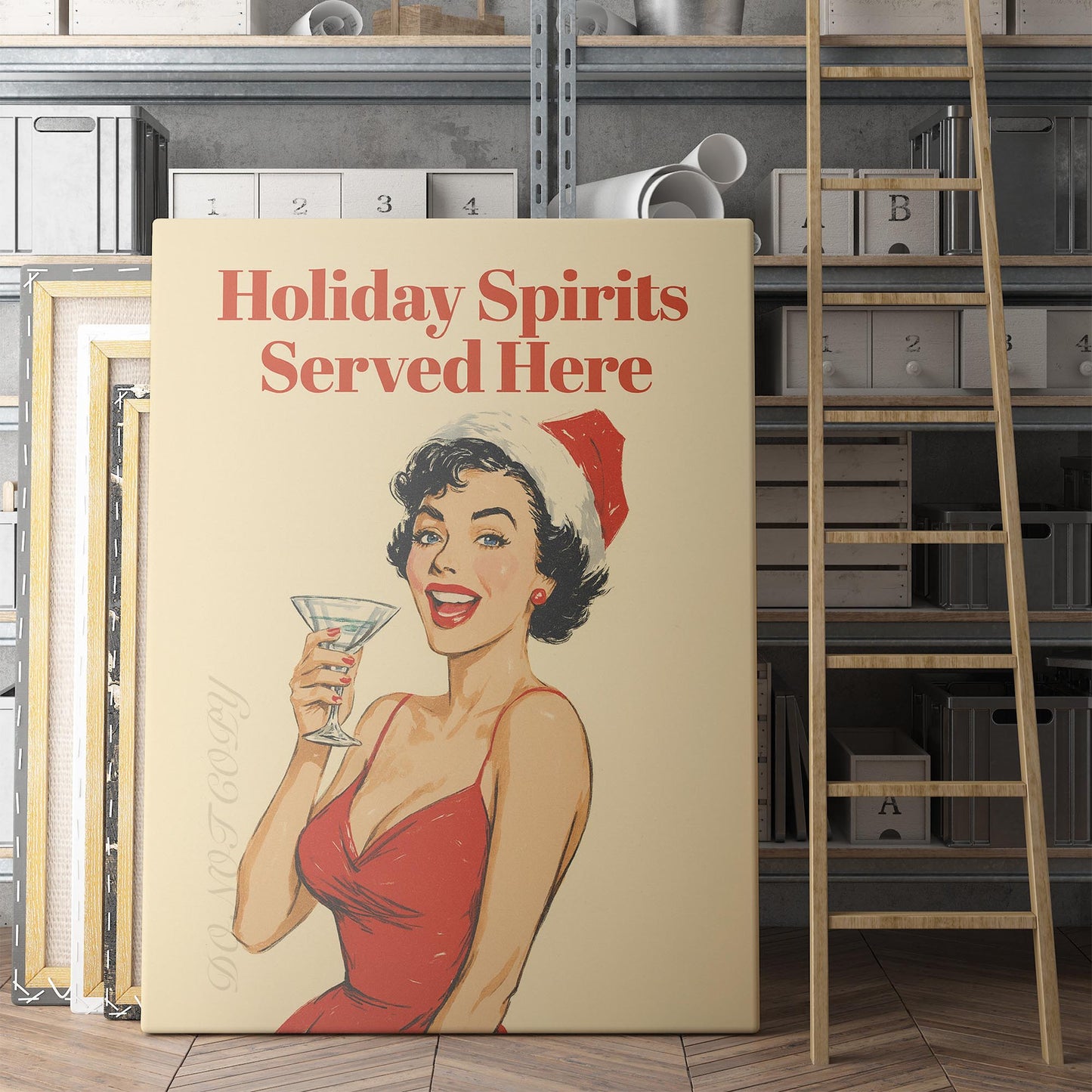 Holiday Spirits Served Here