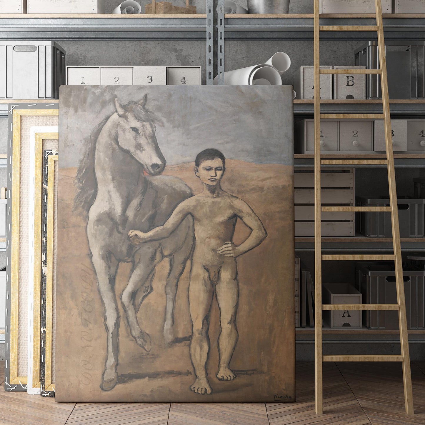 Boy Leading a Horse 1905 by Pablo Picasso