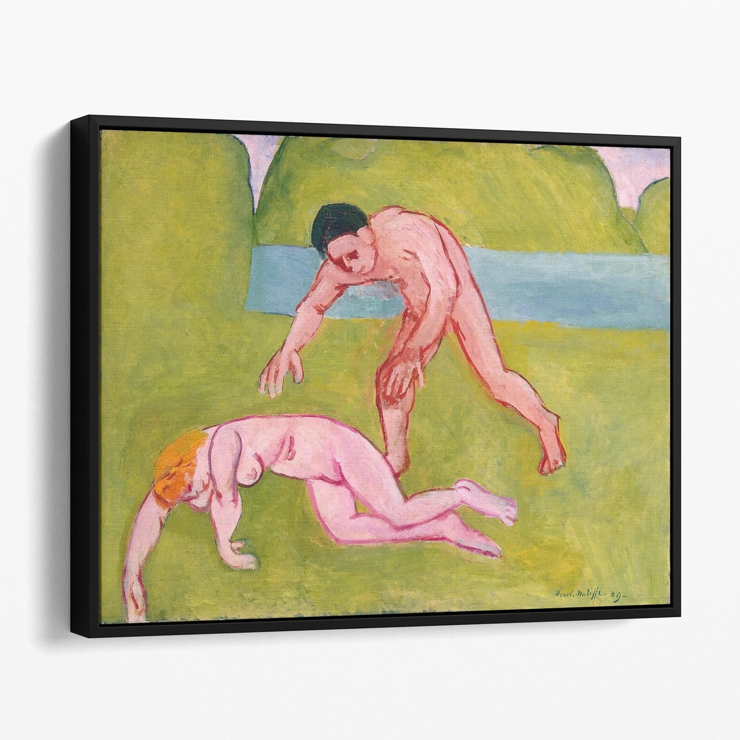 Nymph and Satyr 1908 by Henri Matisse