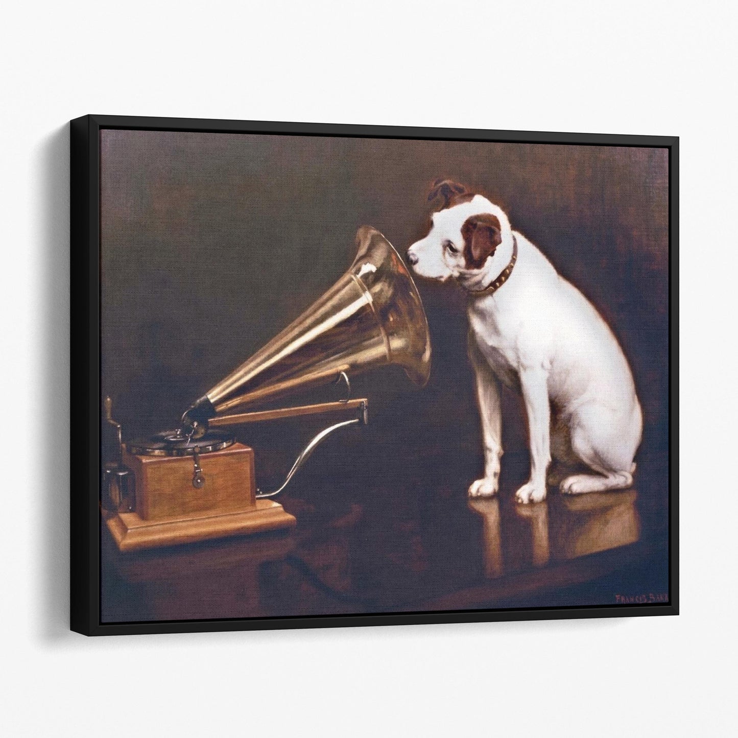 His Master's Voice - Nipper Listening To Phonograph