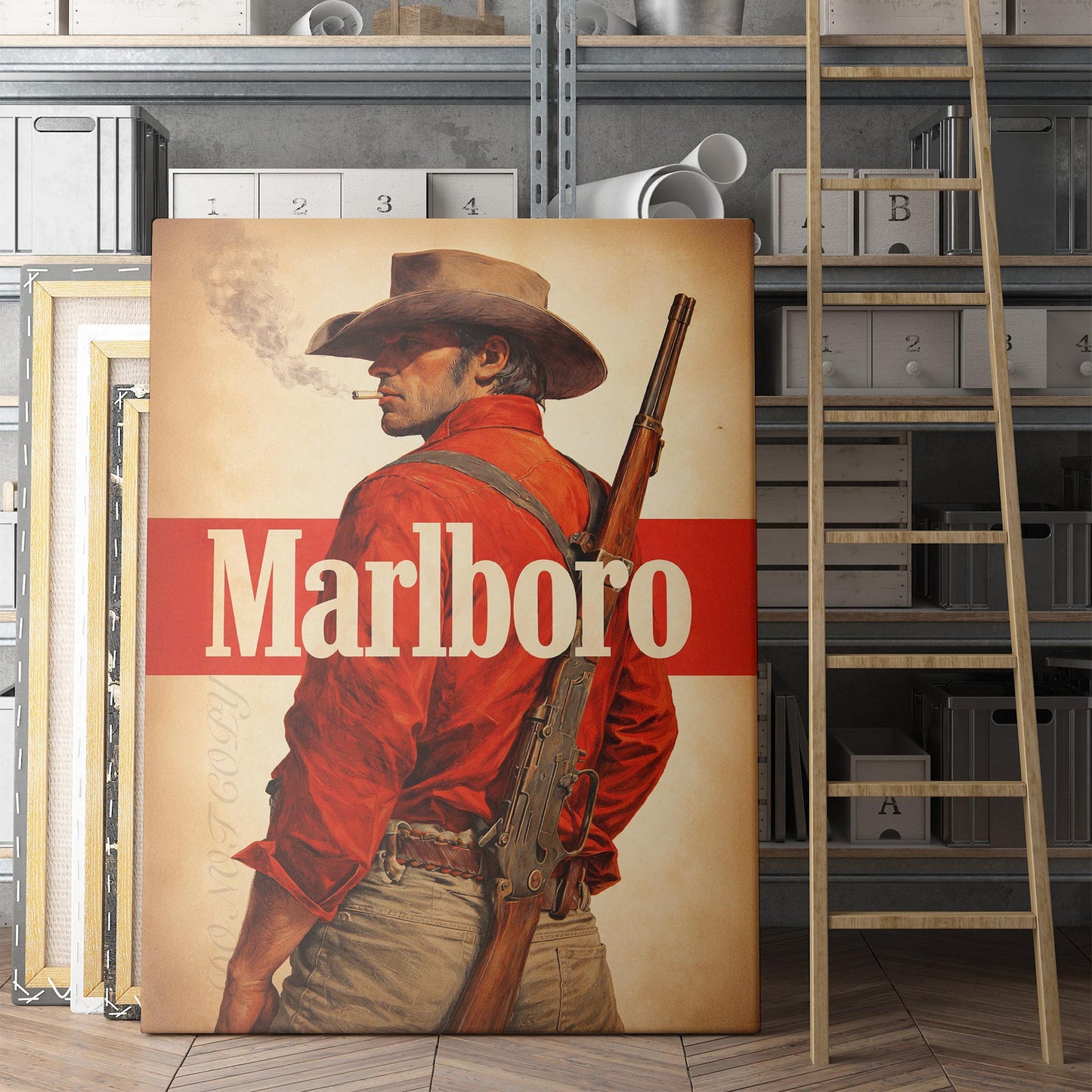 Marlboro Rustic Western Cowboy