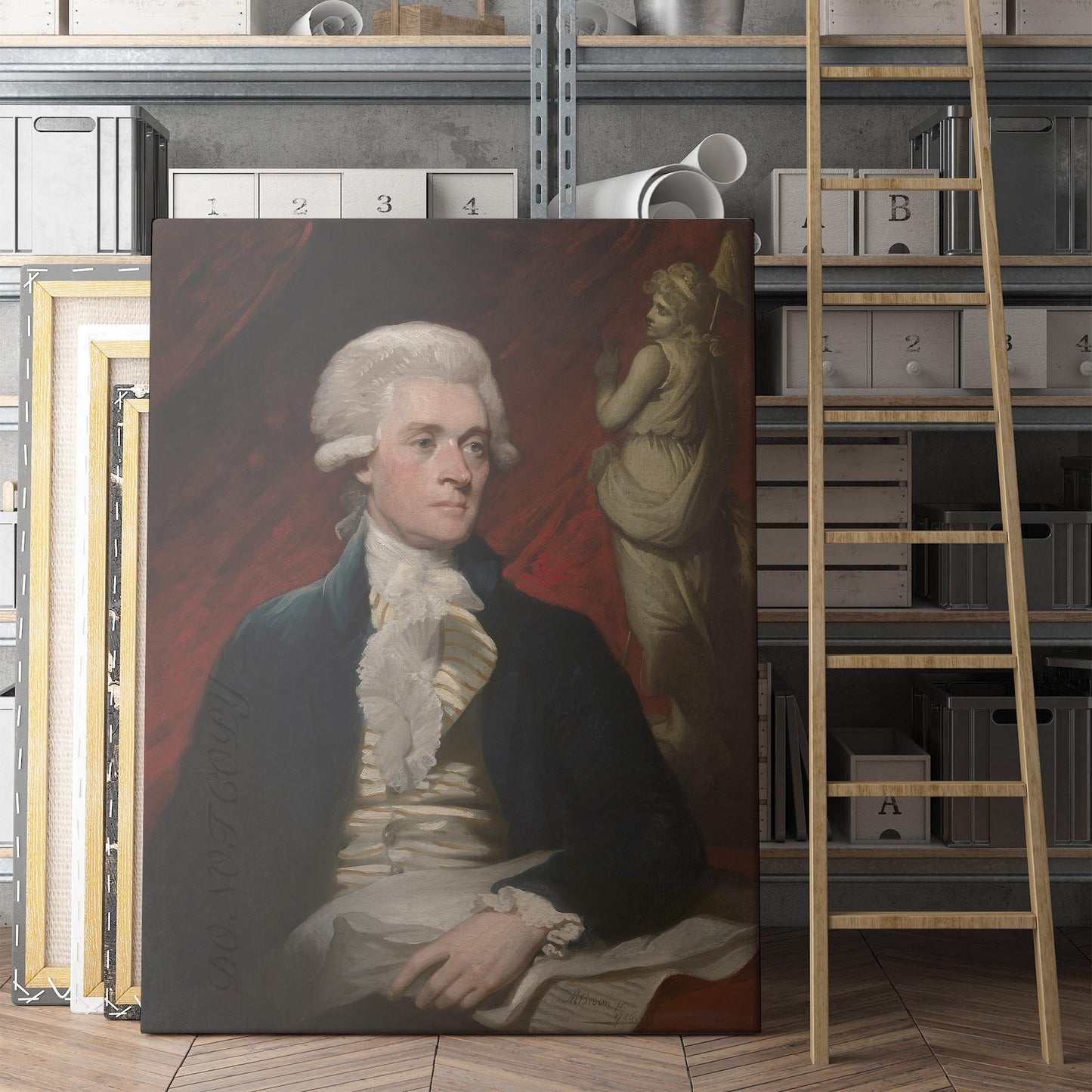 Thomas Jefferson - Mather Brown