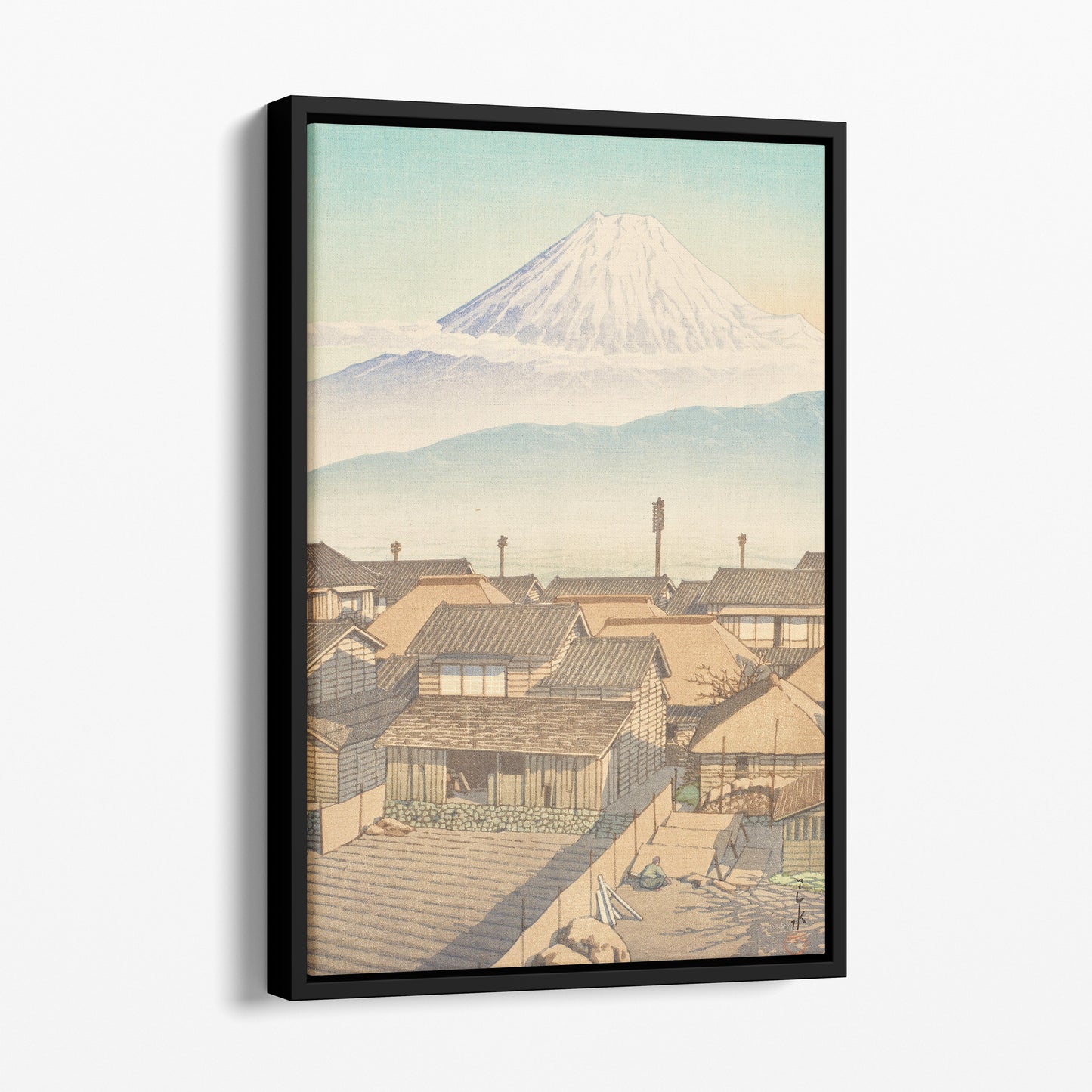 Morning in Motoyoshiwara (1940) - Kawase Hasui