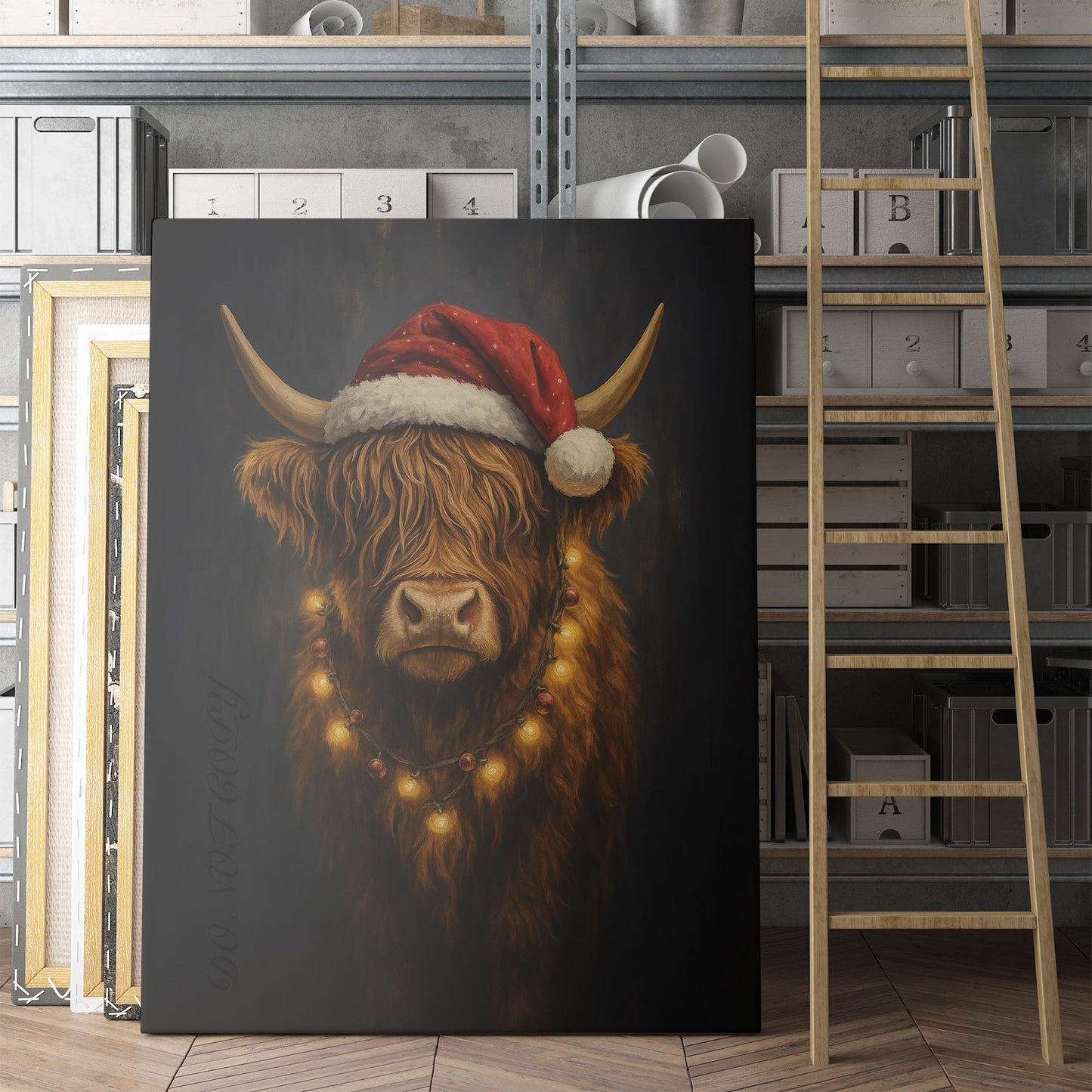 Highland Cow Christmas