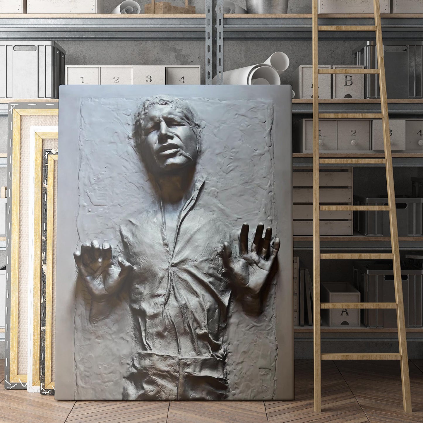 Han Solo Frozen In Carbonite