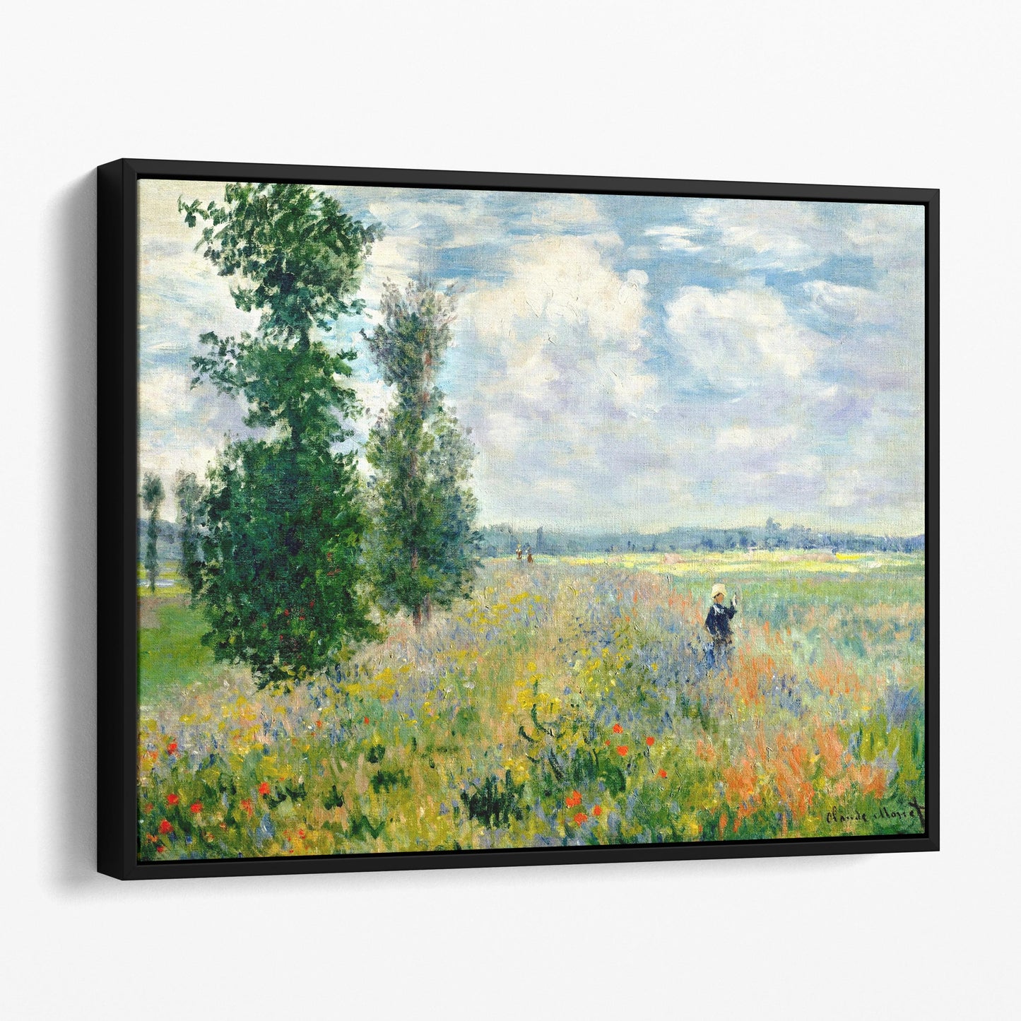 Poppy Fields Near Argenteuil by Claude Monet