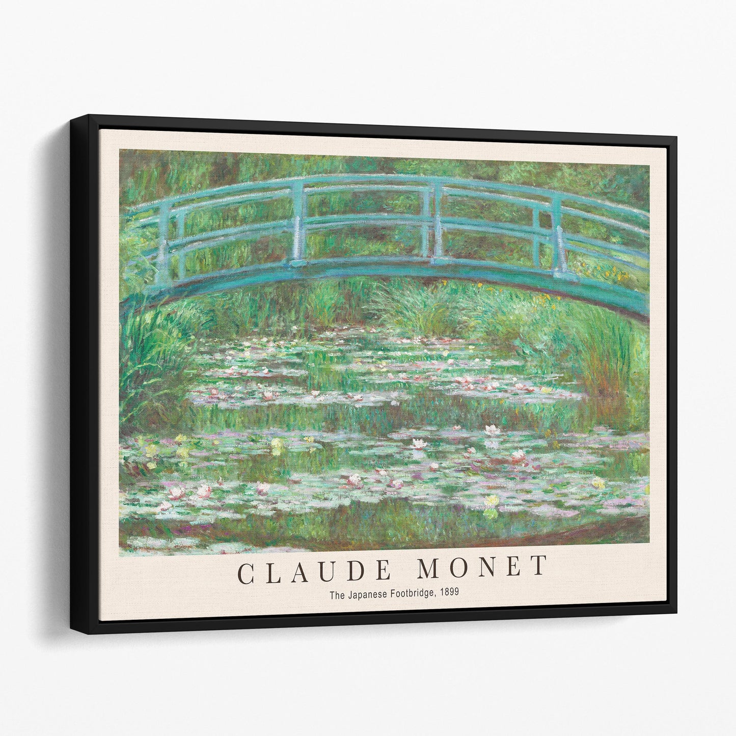 Claude Monet - The Japanese Footbridge