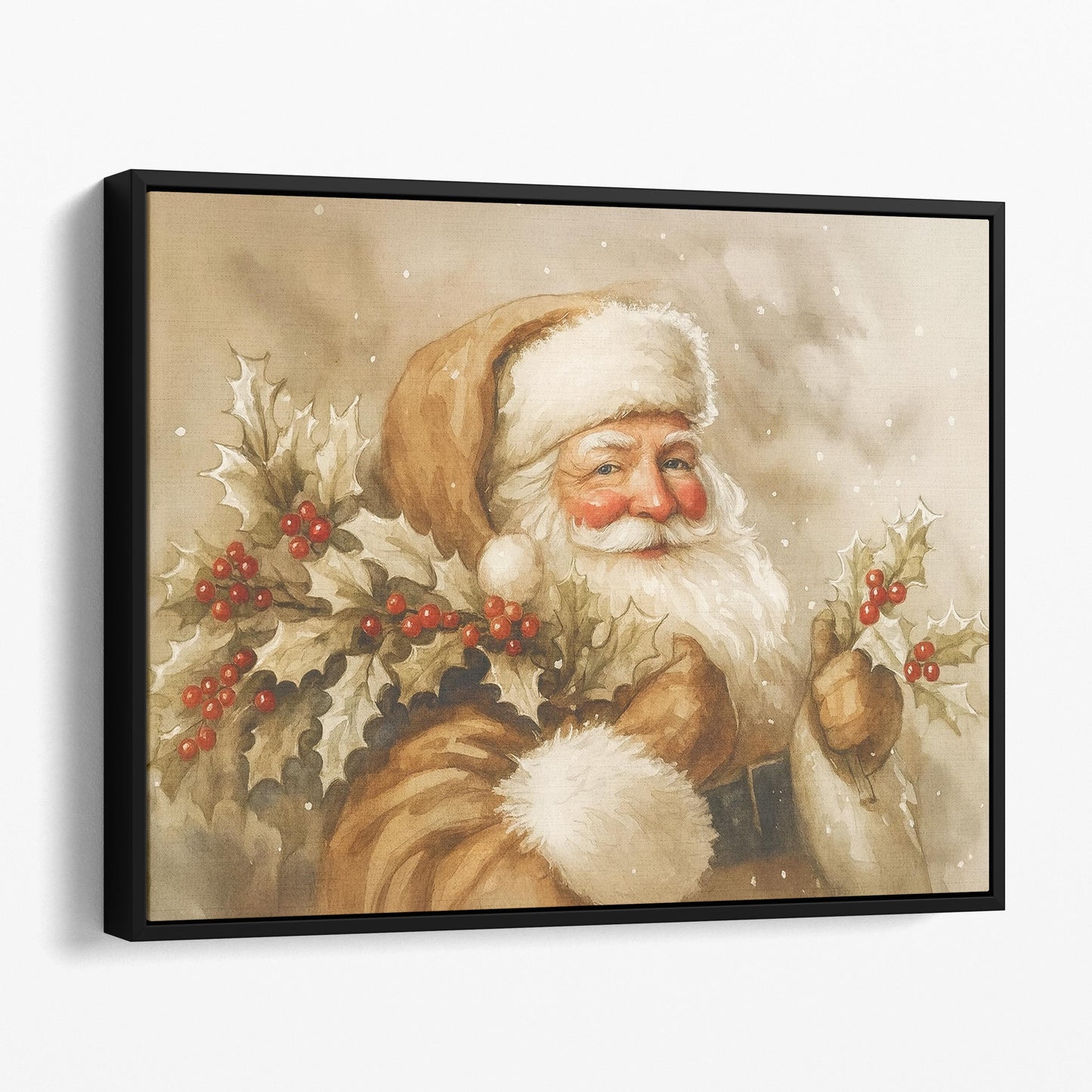 Santa Claus Mistletoe