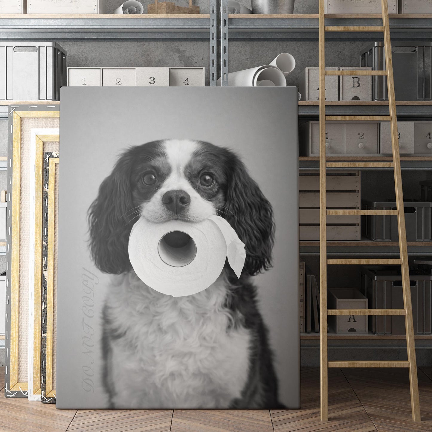 Cavalier King Charles Spaniel Toilet Paper