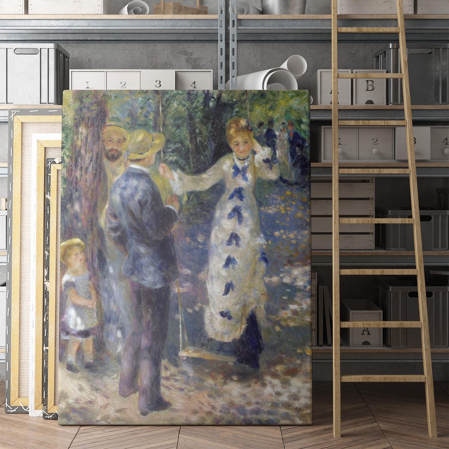 The Swing by Renoir