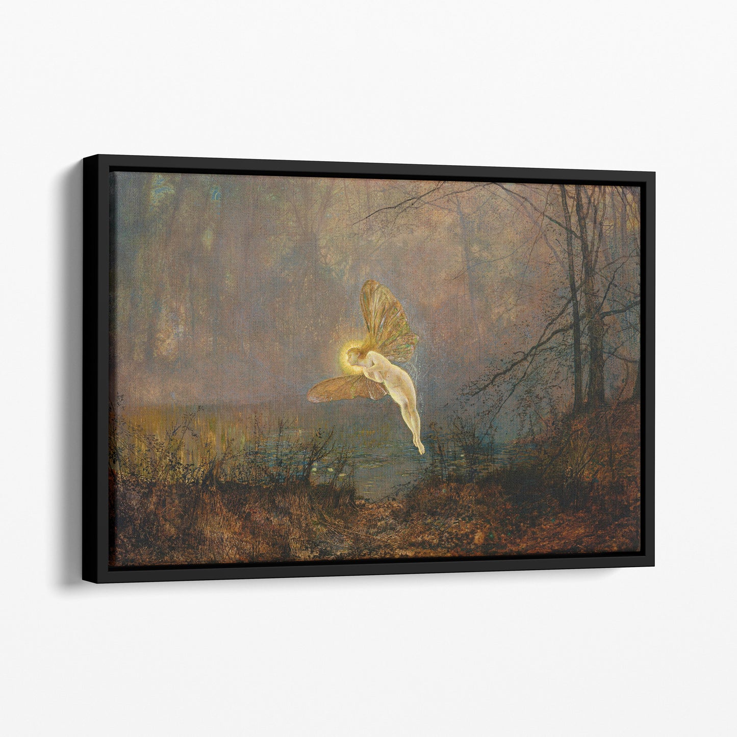Midsummer Night or Iris (1876) - John Atkinson Grimshaw